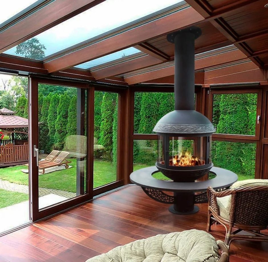 Камин подвесной «Ионик»