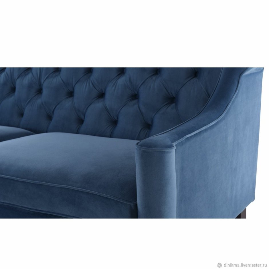 Диван каретная стяжка Soprano Lazur