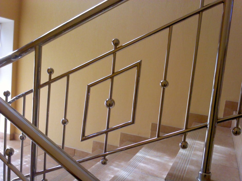 Ограждение для лестницы из металла