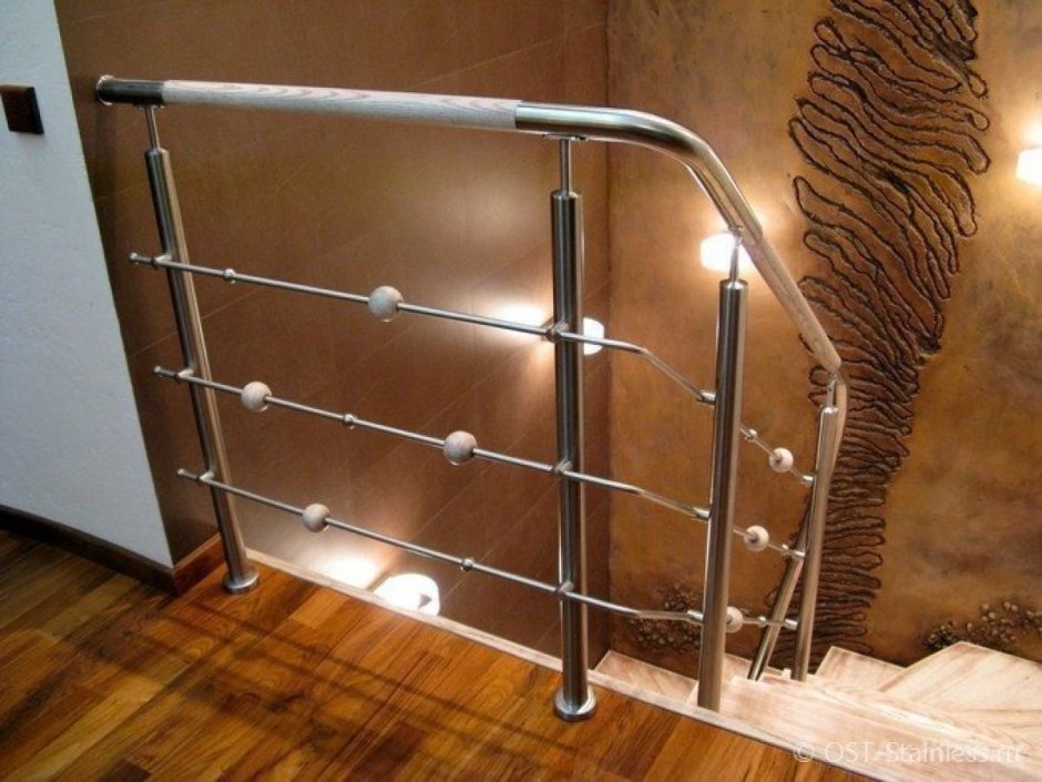 Нержавеющие перила для лестниц