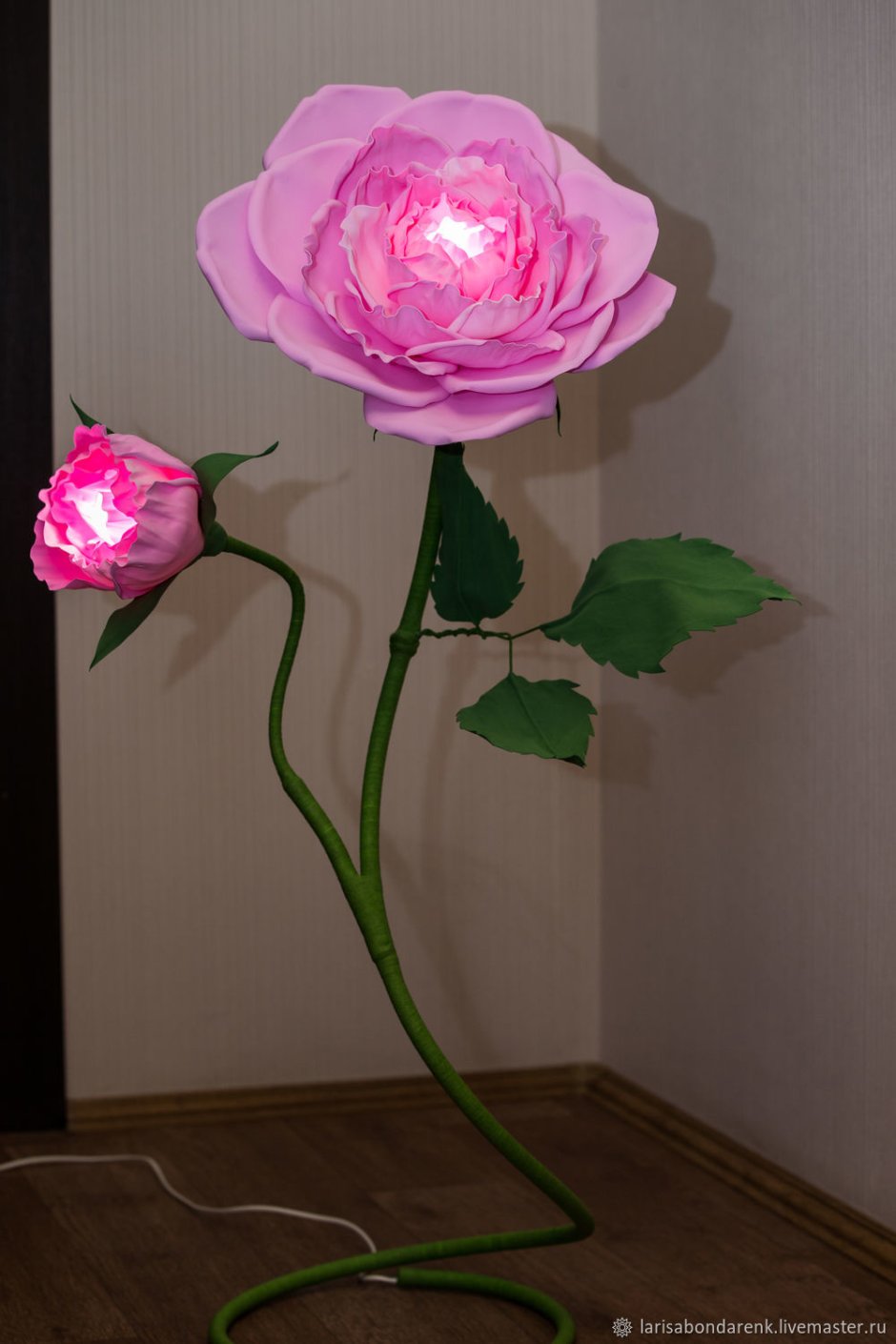 Светильник цветок