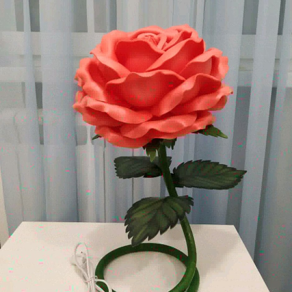 Розы из изолона