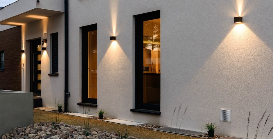 Подсветка уличная настенная