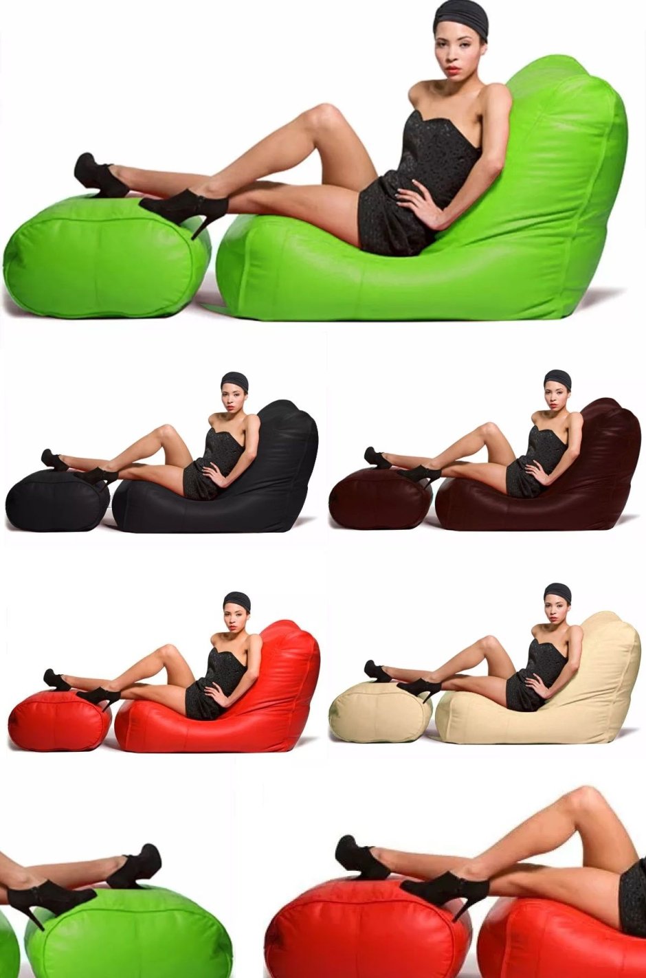 Позы на кресле