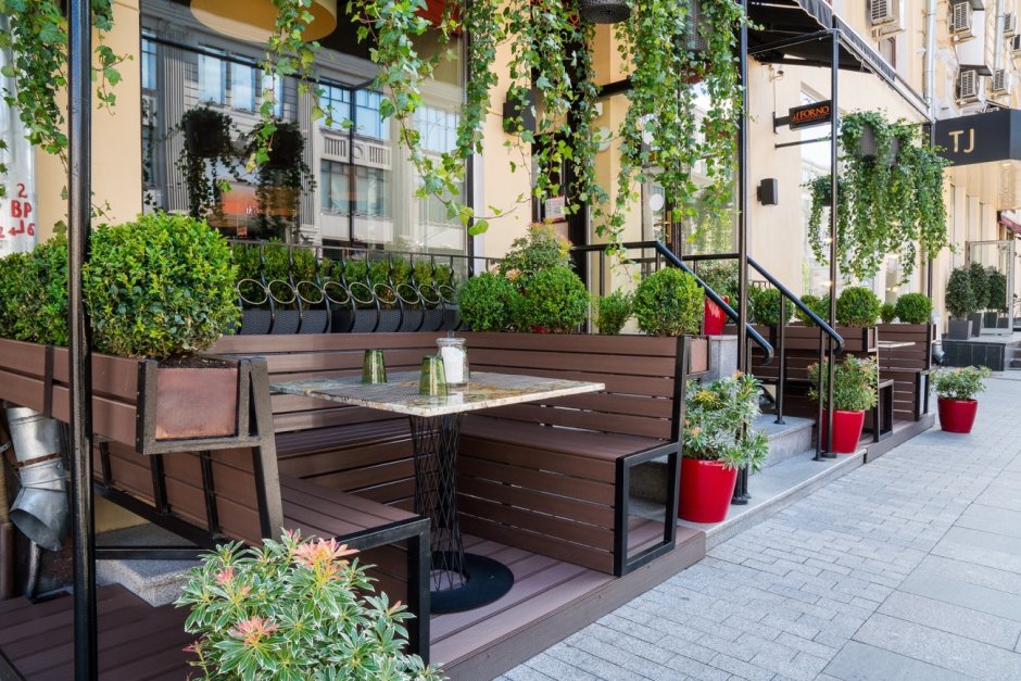 Кафе с верандой Кузнецкий мост