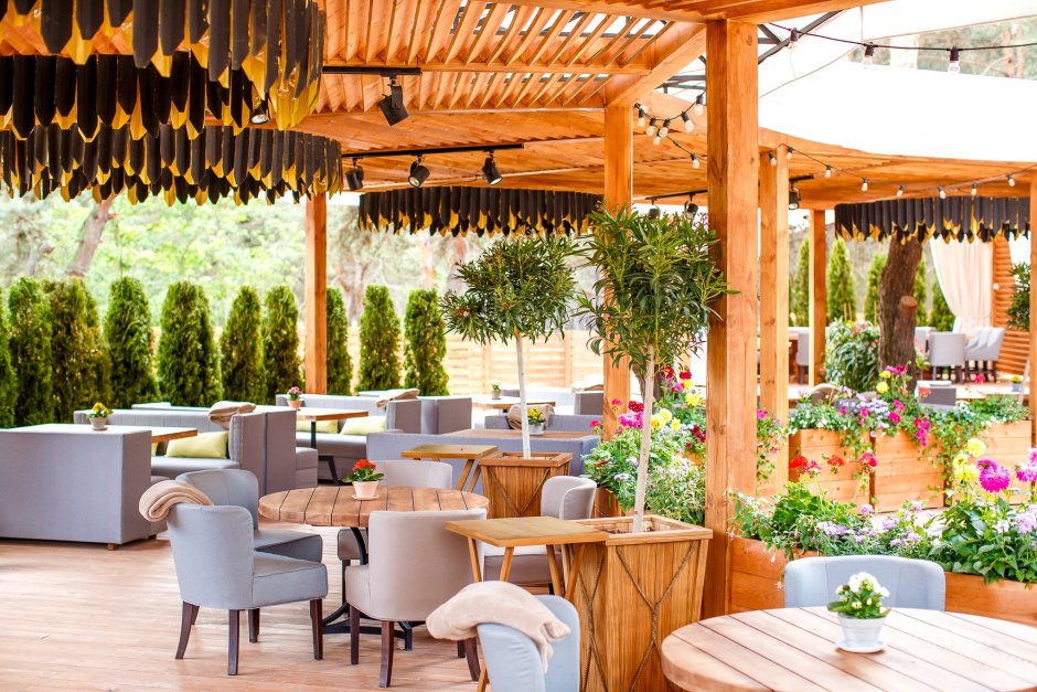 Ресторан Нофар веранда Москва