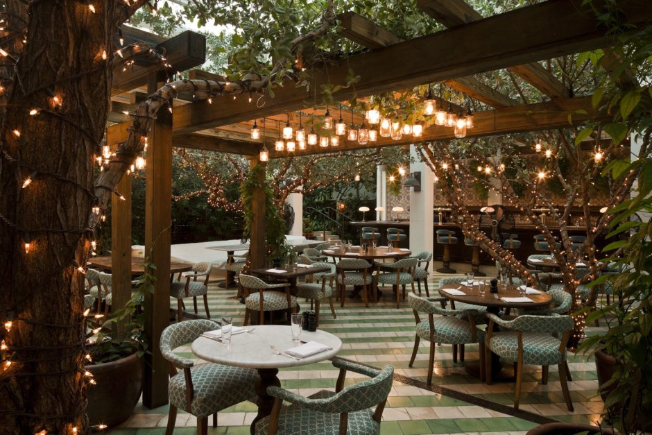 Ресторан на открытом воздухе