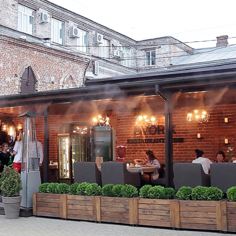 Брон ресторан веранда