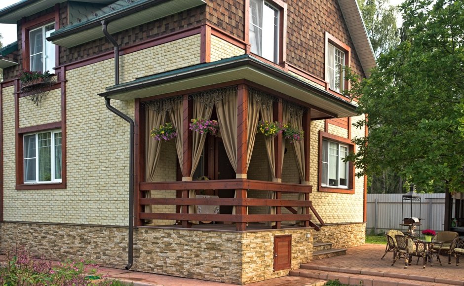 Отделка веранды