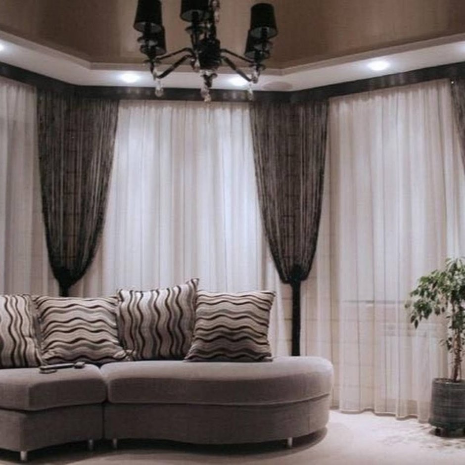 Красивые шторы в гостиную