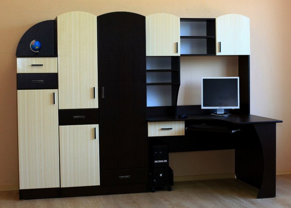 Компьютерный стол стенка угловой