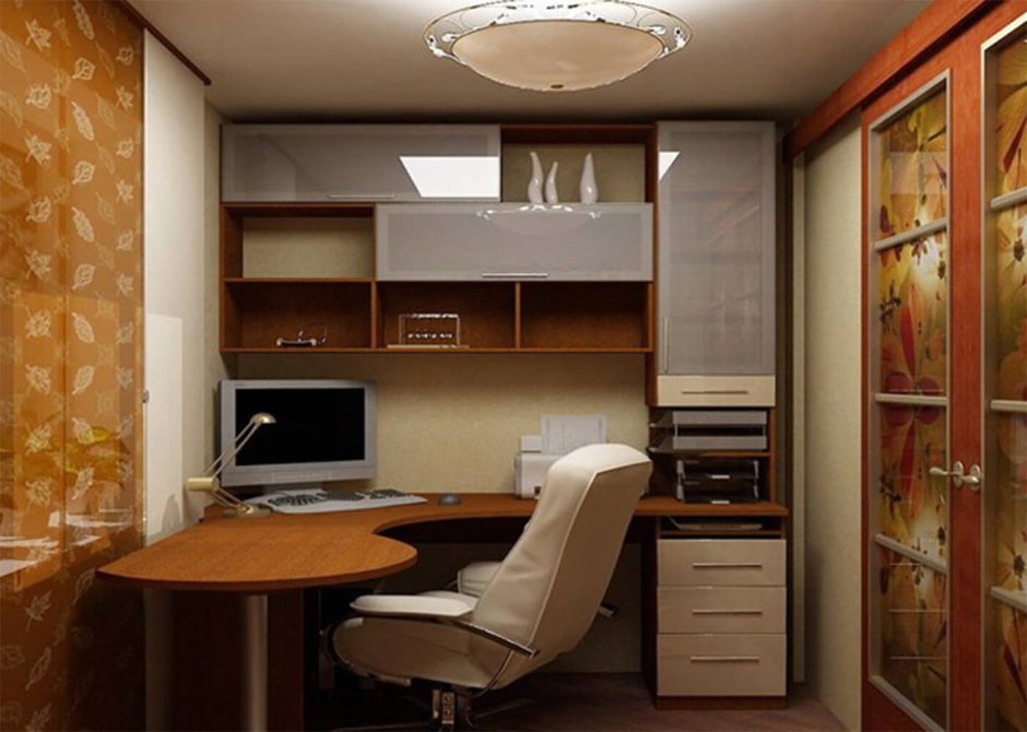 Шкаф над компьютером