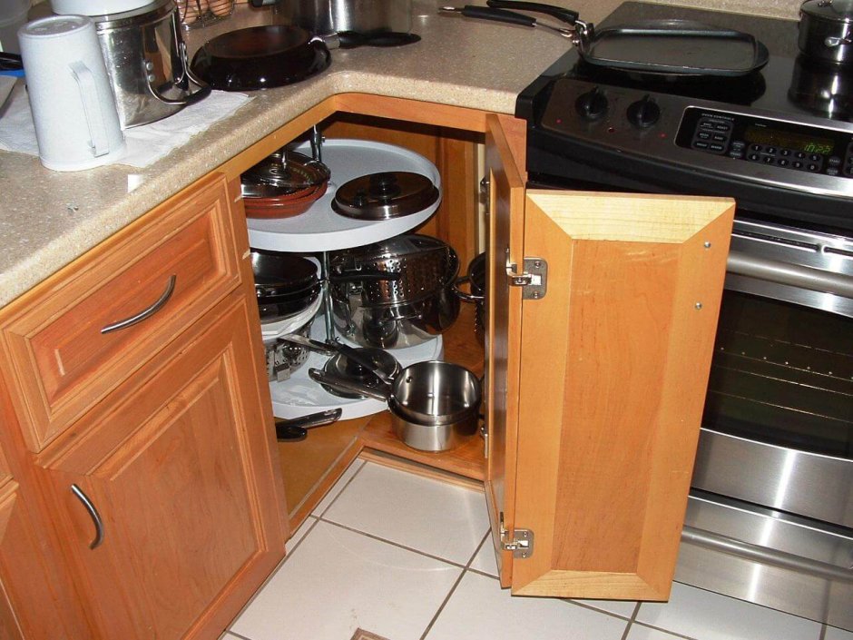 Угловая дверца для кухонного шкафа