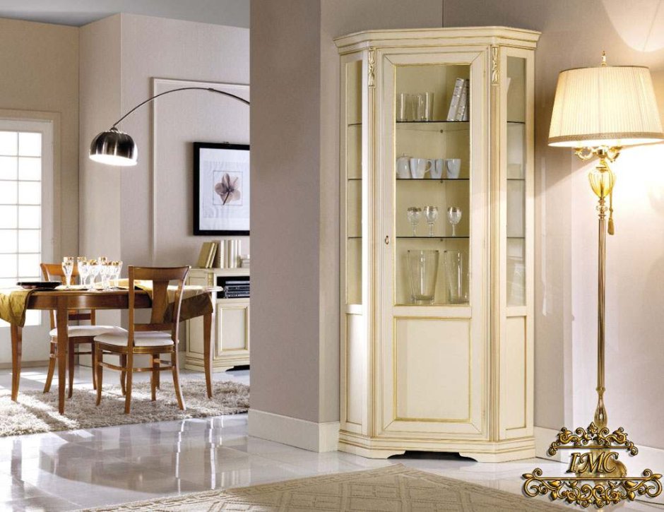 Шкаф витрина Виченца