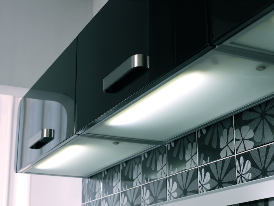 Полка светильник для кухни