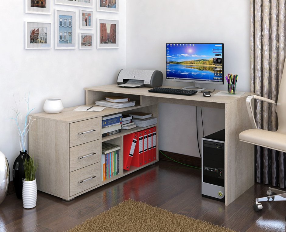 Стол компьютерный мастер Барди-2