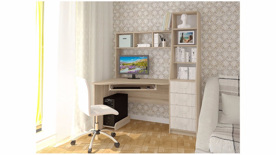 Компьютерный стол Бейсик смарт.