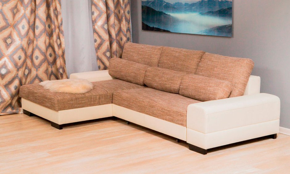 Угловой диван в интерьере