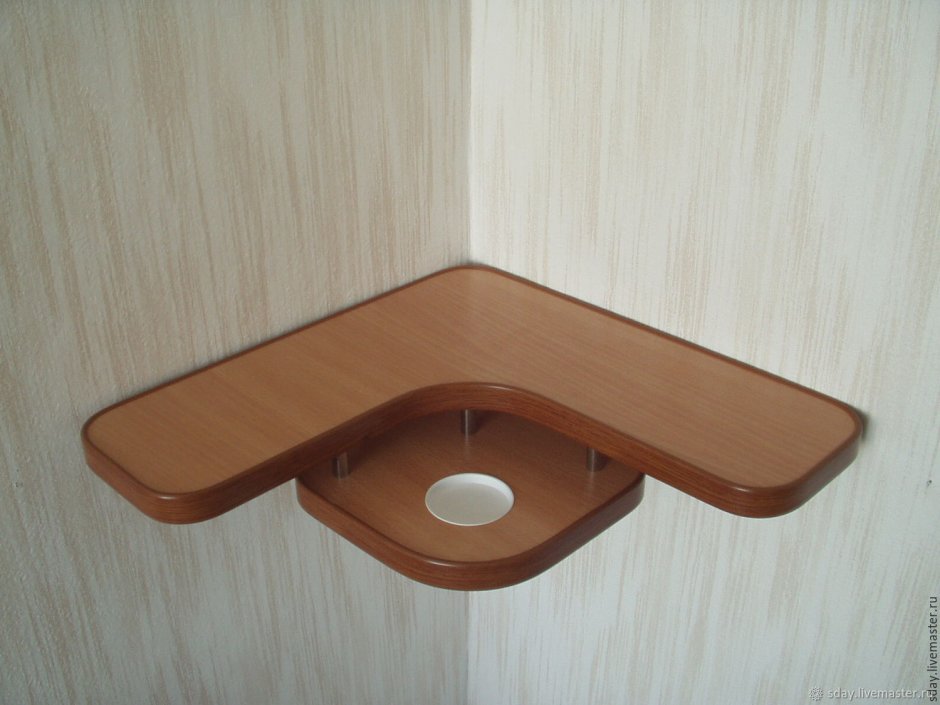 "Маркиза" угловая полка ум-01размер