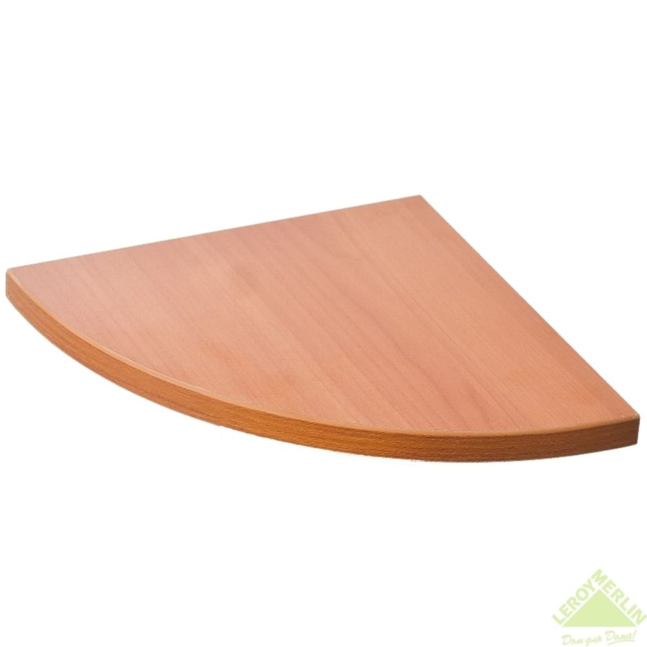 Полка ЛДСП сектор 250х250х16мм