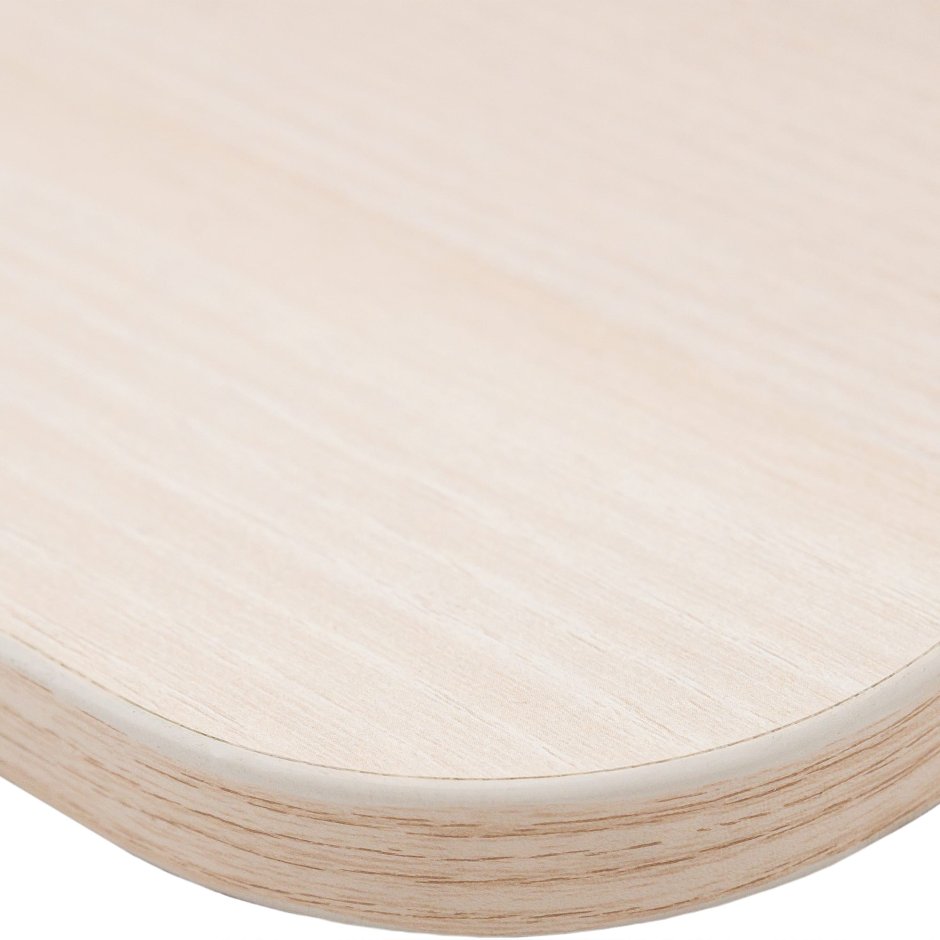 Полка мебельная угловая 250x250x16 мм, ЛДСП, цвет Акация светлая