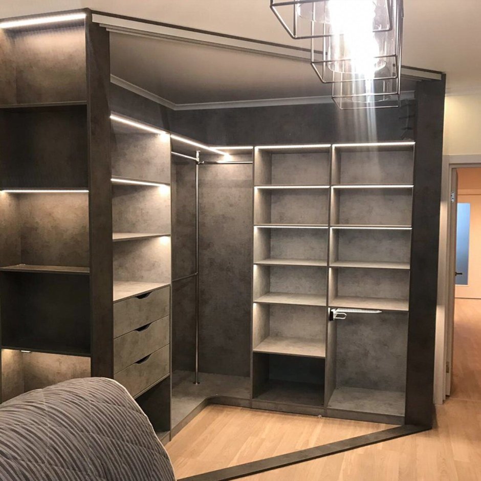 Угловая гардеробная