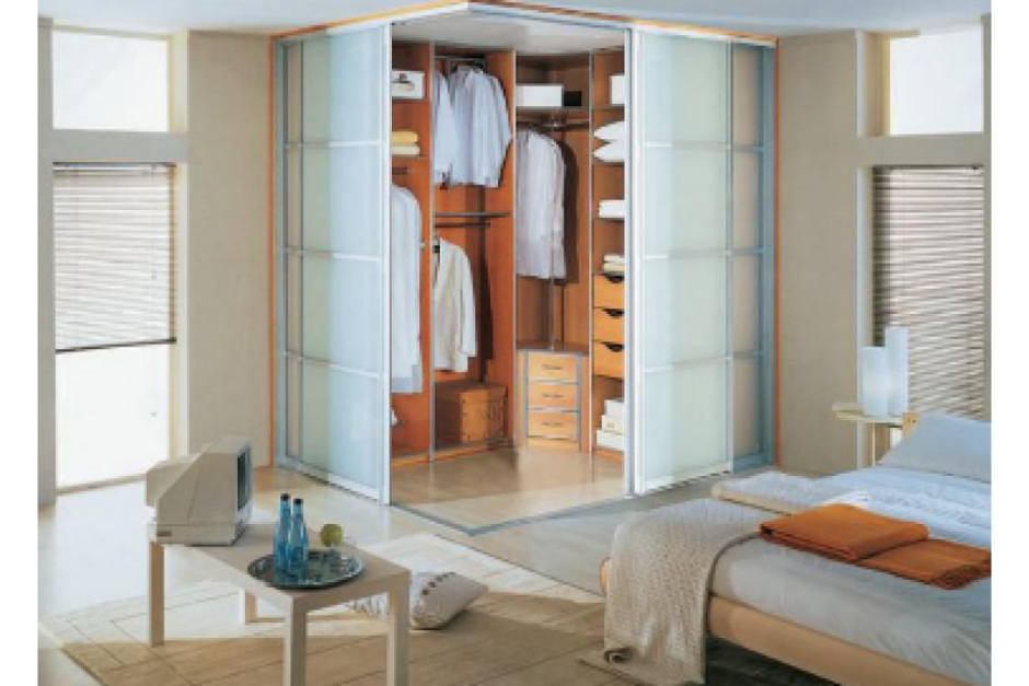 Гардеробная в спальне