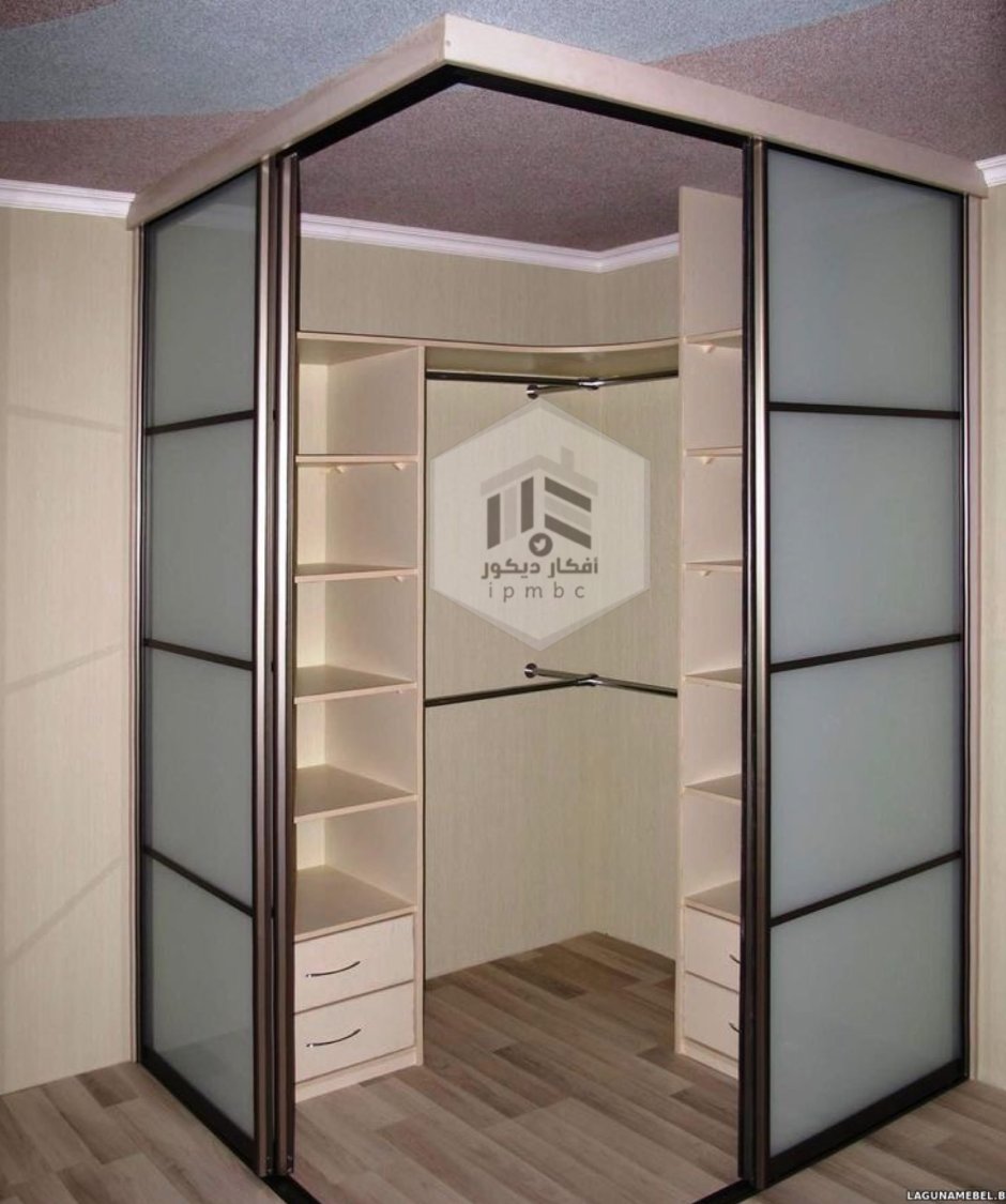 Шкаф купе Анна угловой 1450 х 1450 х 2200