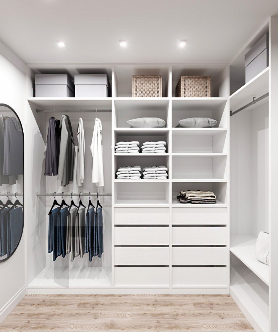 Угловая гардеробная