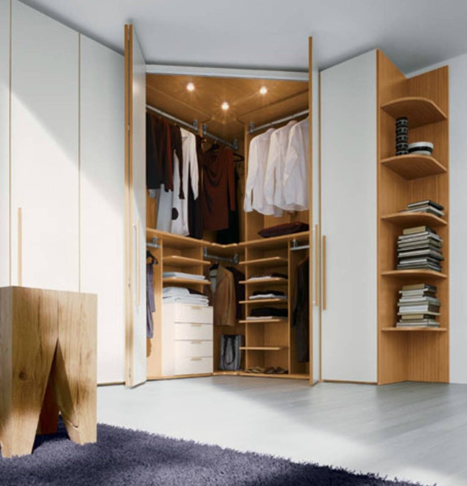 Угловая гардеробная