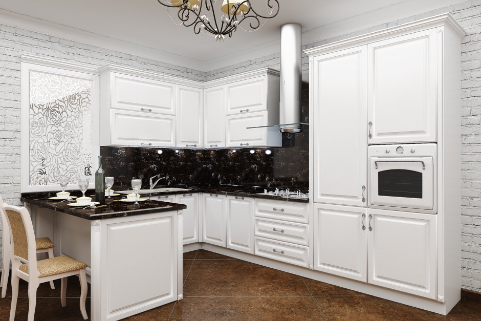 Кухня Моника белая