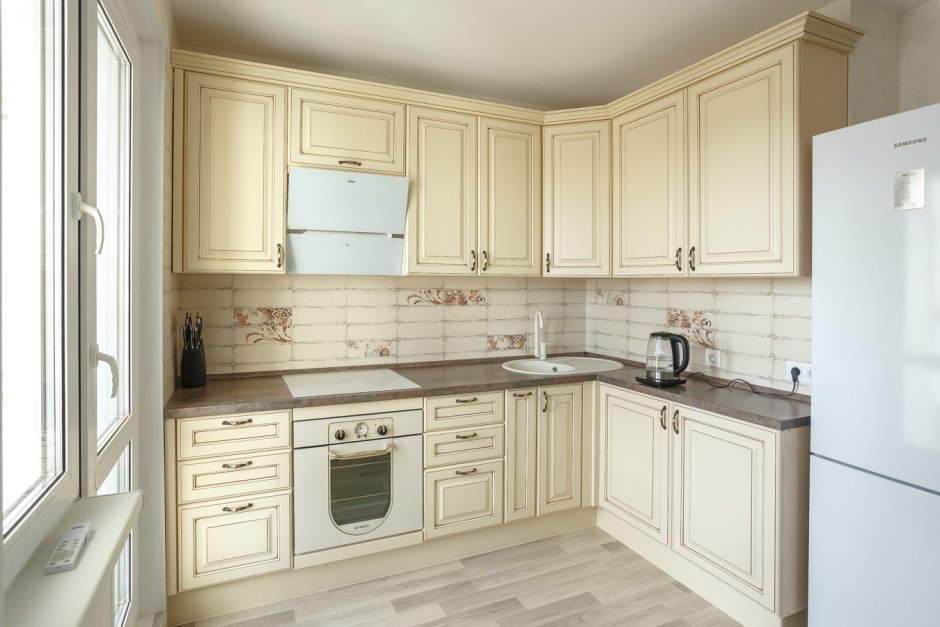 Кухня слоновая кость