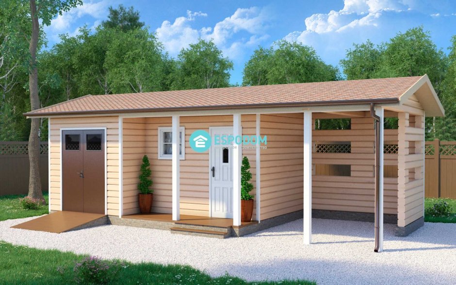 Хозблок минибрус 2,3х3