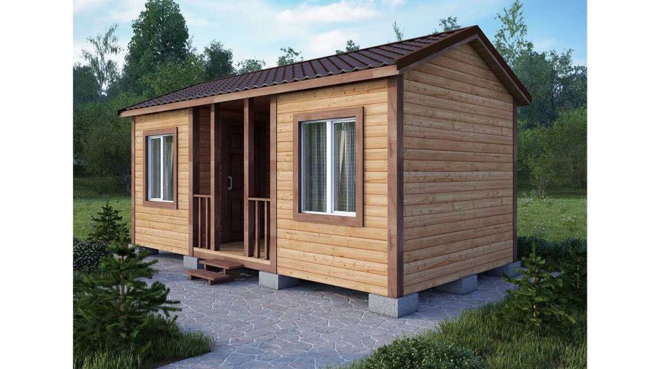 Хозблок 6м*2,3м (№6013)