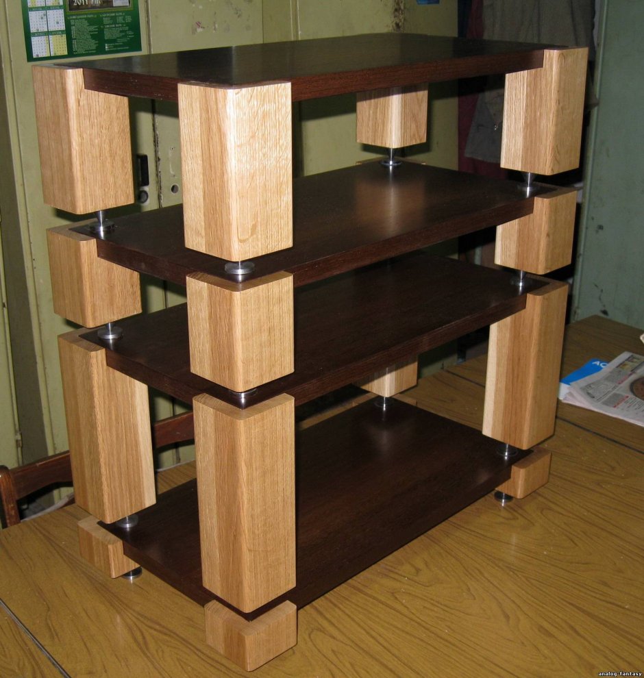 Стойки Hi Fi из дуба