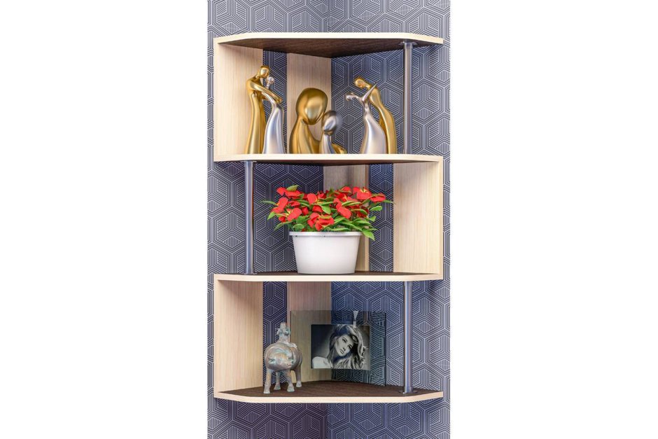 Мебель пирамида полка навесная угловая а 11