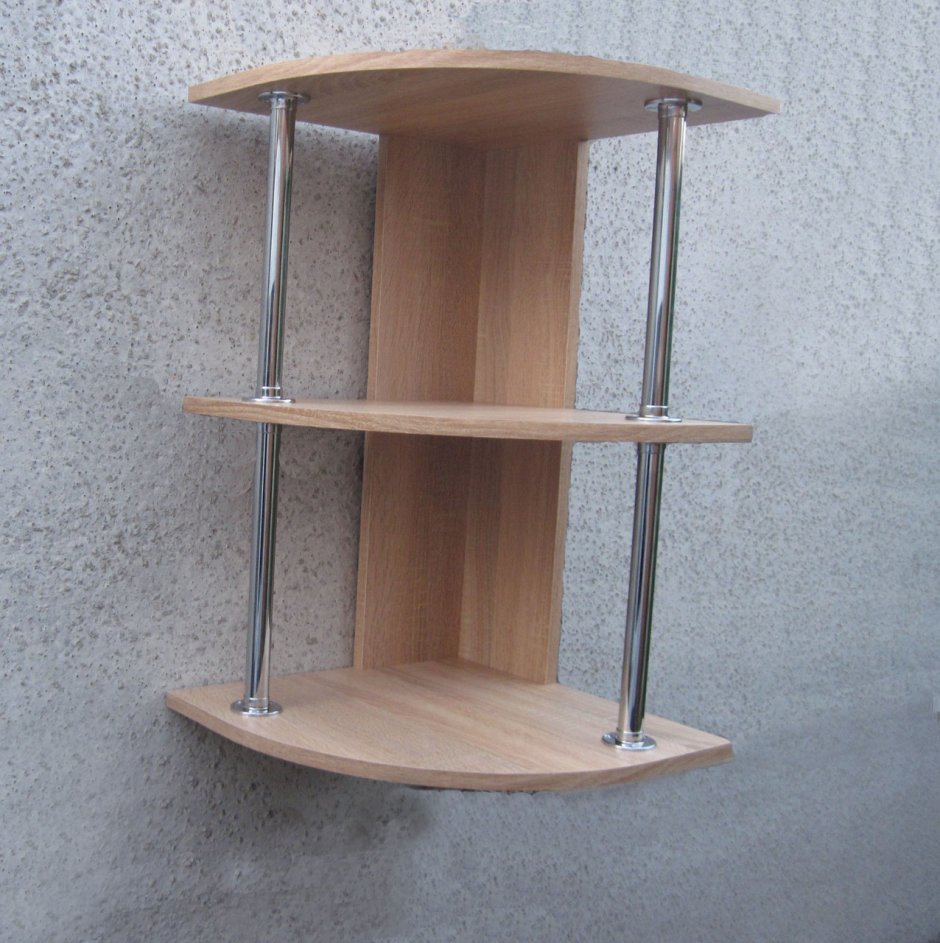 Полка угловая ПУ 625х625х76х1.2