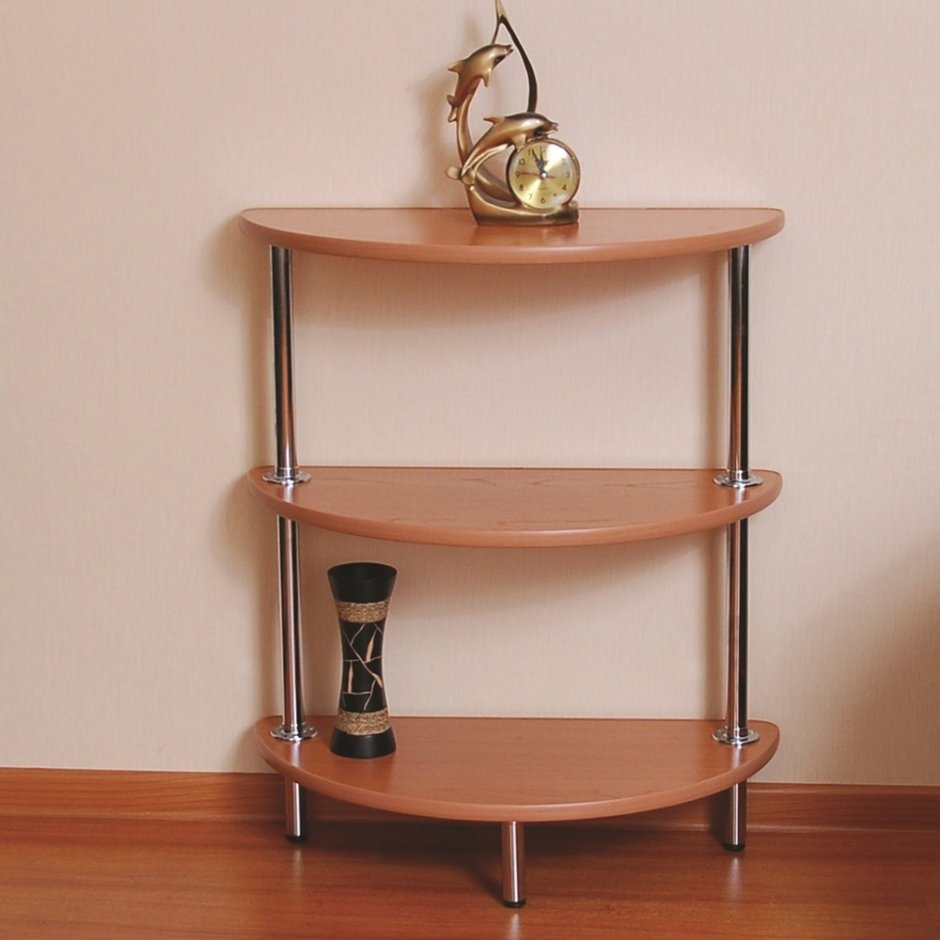 Угловая полка из ДСП