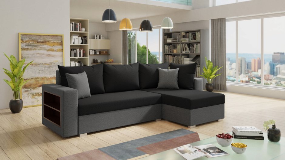 Диван с полочкой