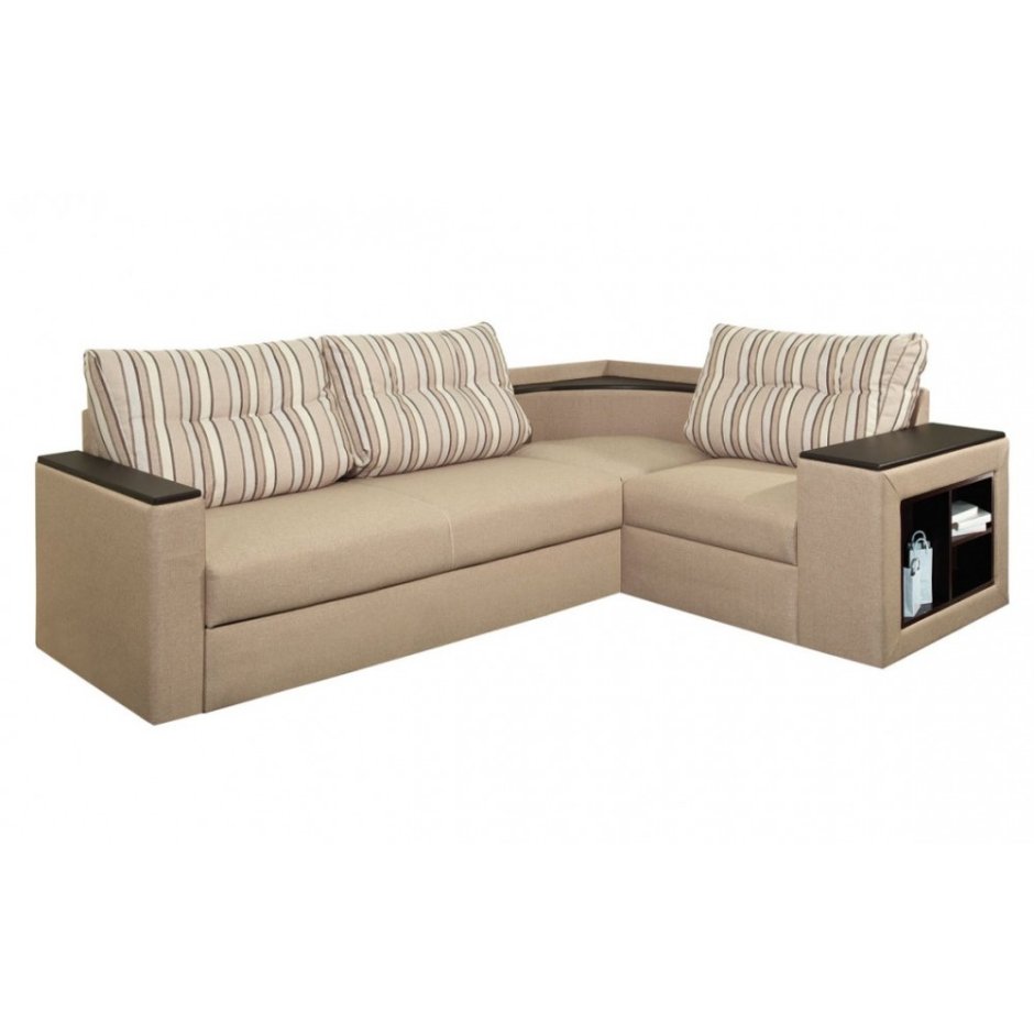 Мягкий угол 3нд с полкой