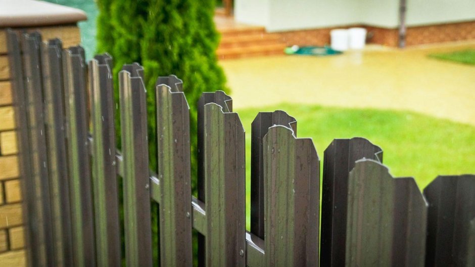 Штакетник металлический 3д металлопрофиль