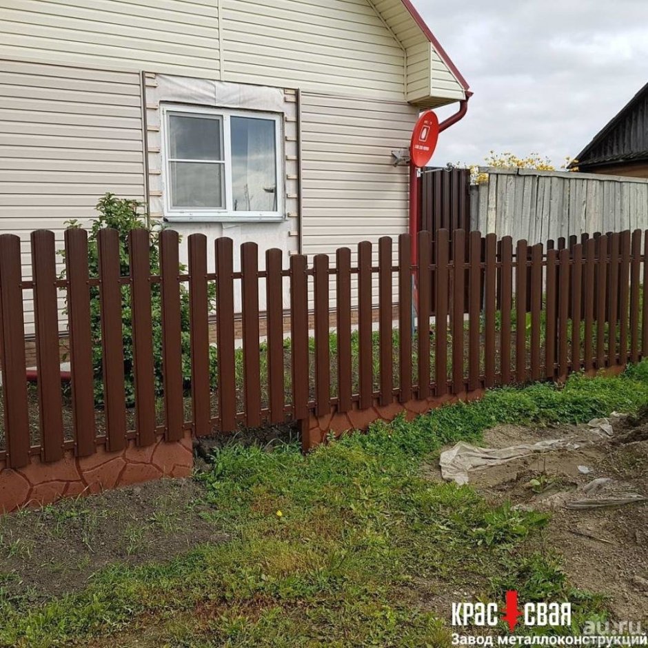 Евроштакетник Австрийская плетенка 115 мм