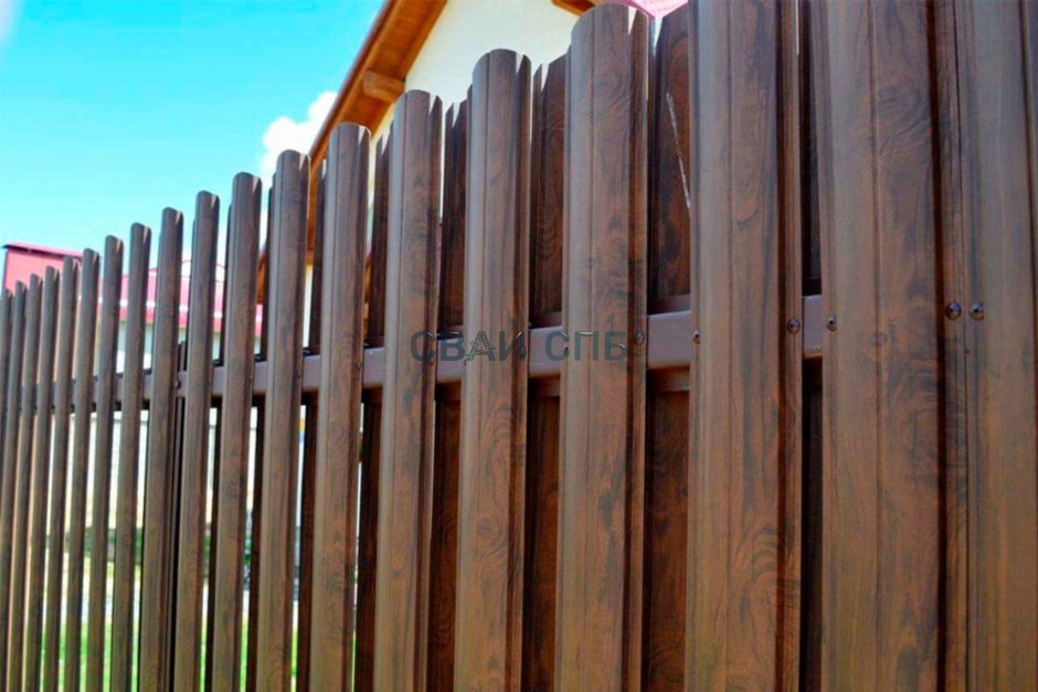 Металлический штакетник Олимп Novalux