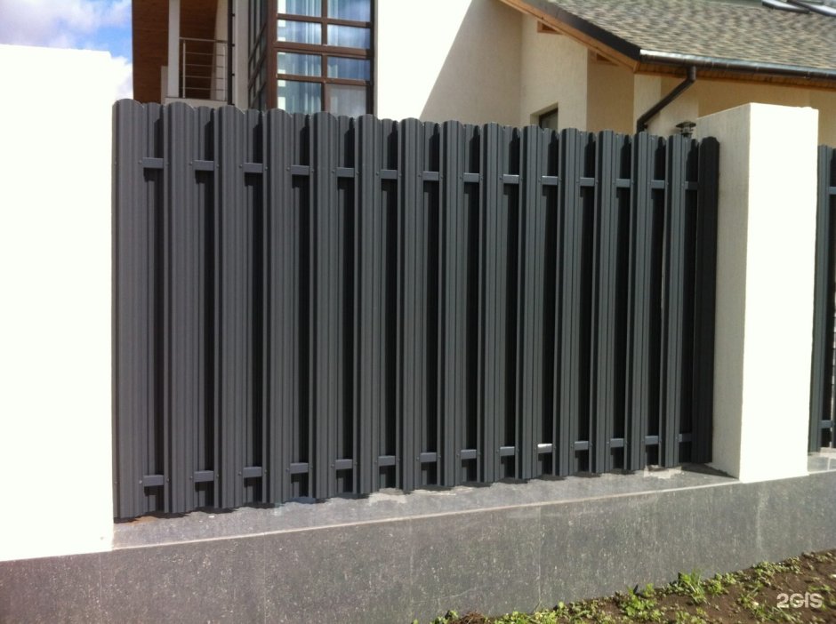 Штакетник графит 7024