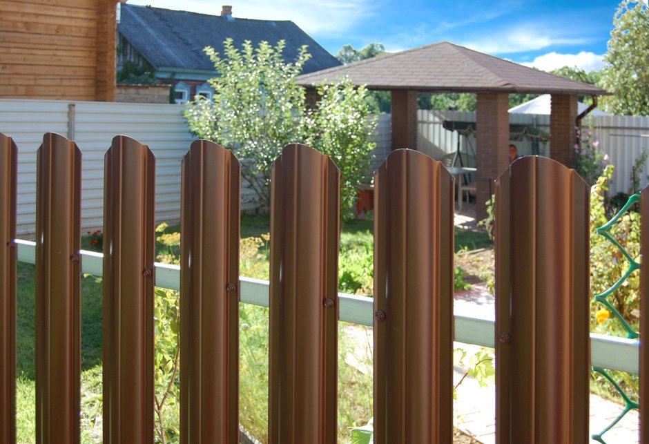 Металлический штакетник Гранд лайн