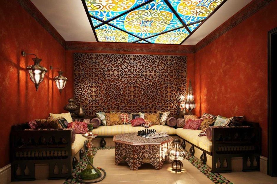 Комната отдыха в Восточном стиле