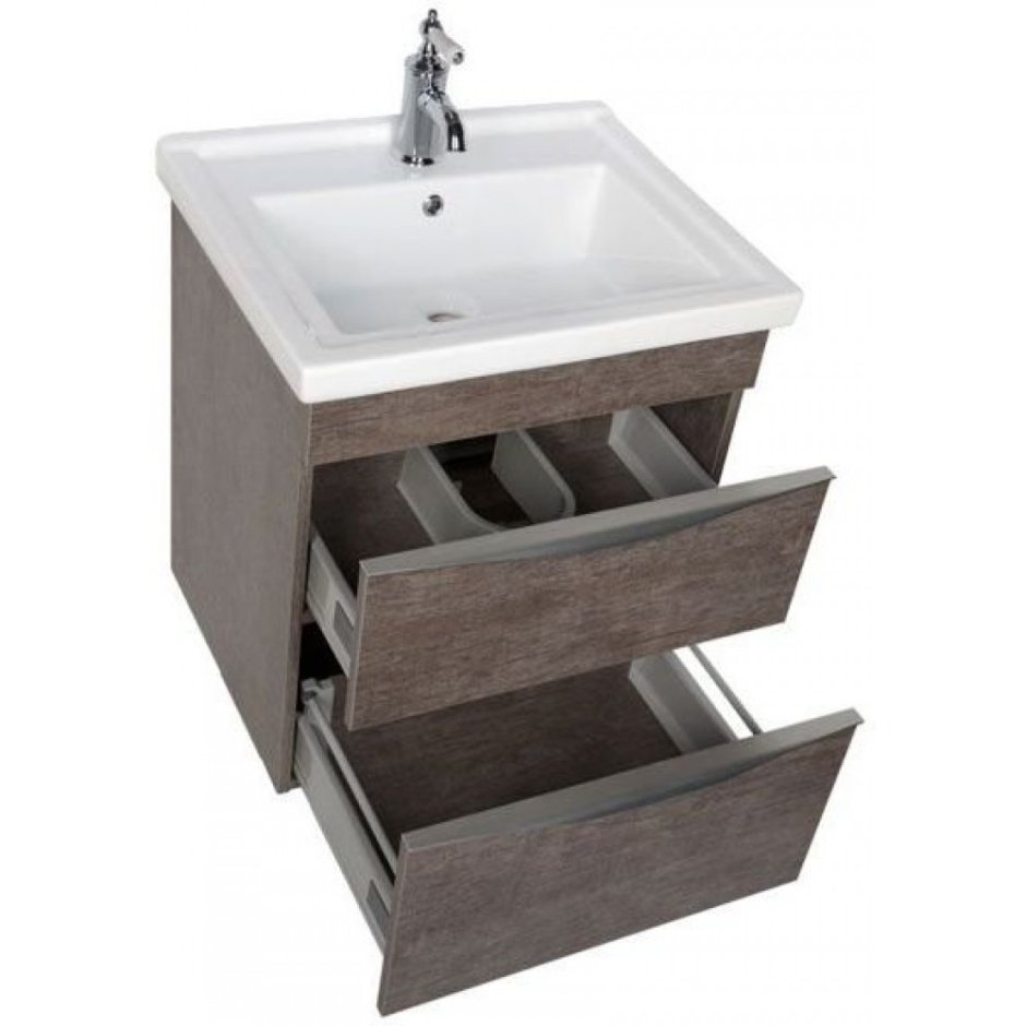Тумба с раковиной Aquanet Эвора 100