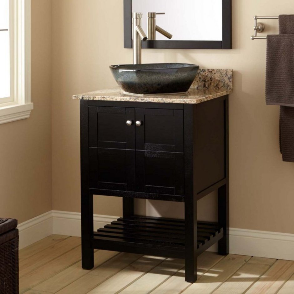 Раковина в ванную с тумбой