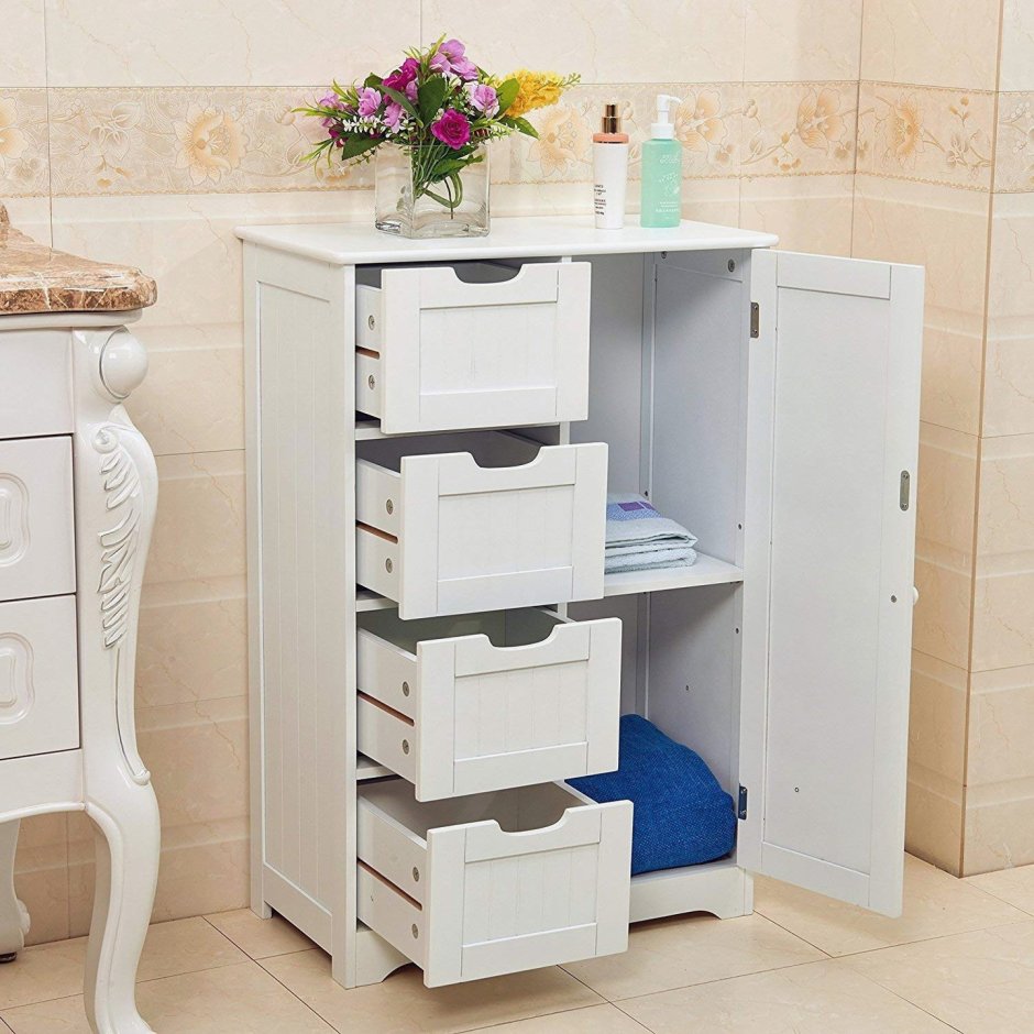 Комод 60 идеал с 4 ящиками Домино di44006k