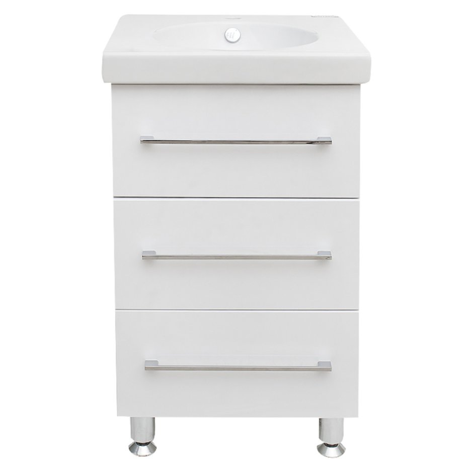 Тумба под раковину напольная Паола 50